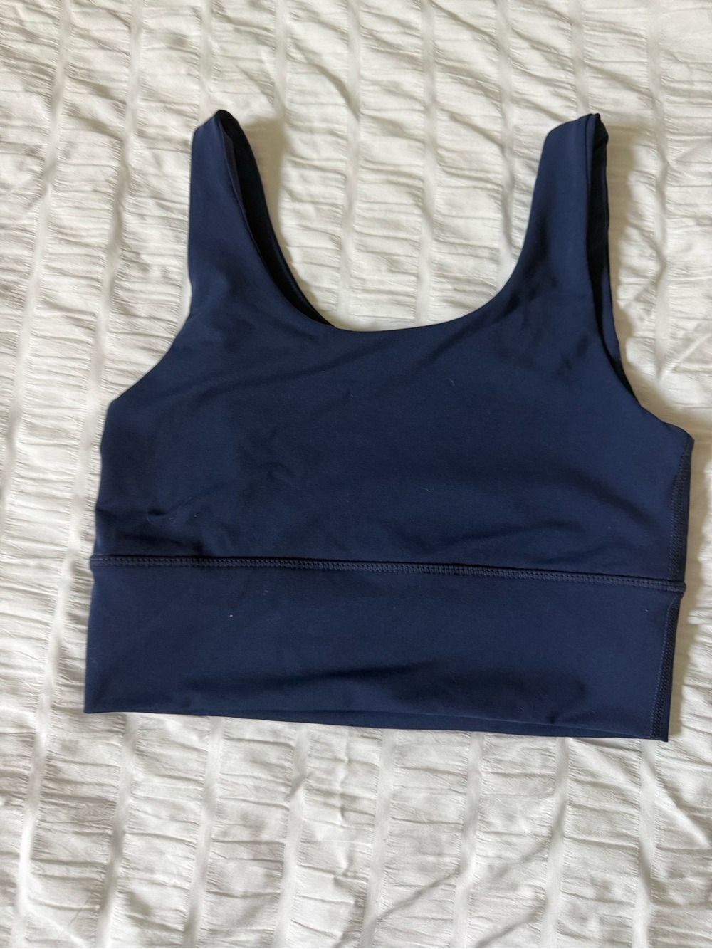 DYI Navy Long Line Sports Bra